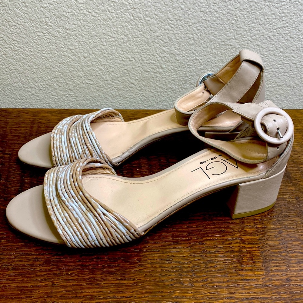 AGL Ankle Strap Sandals Size 38